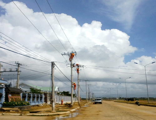 Cấp điện KCN Nhơn Hòa giai đoạn 2, 3