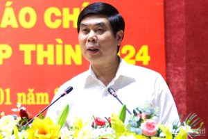Ông Lâm Hải Giang, Phó Chủ tịch UBND tỉnh Bình Định (Ảnh: Diễm Phúc).