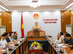 Quang cảnh buổi làm việc
